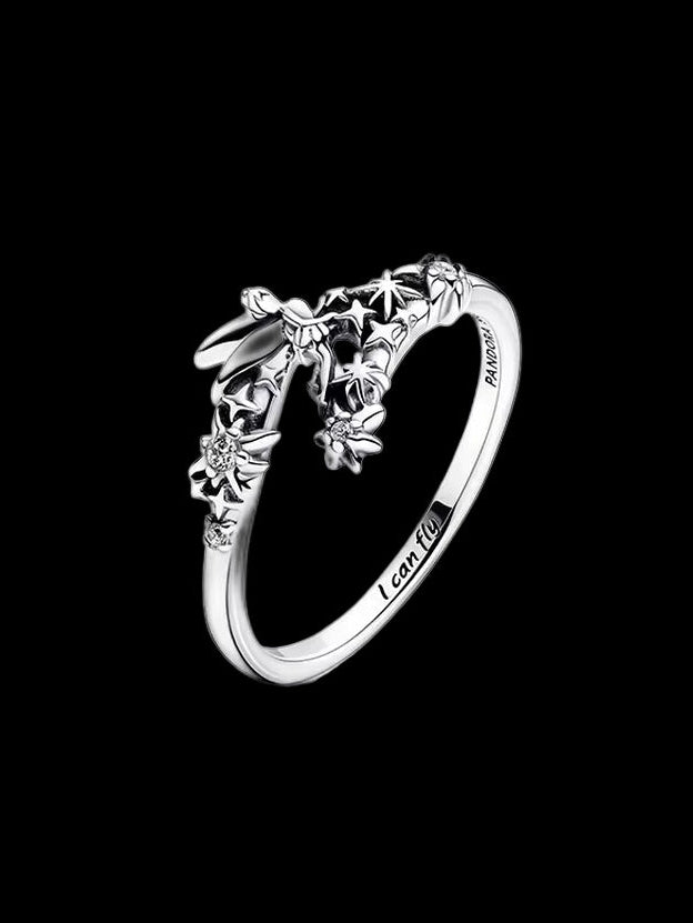 Flower bow ring