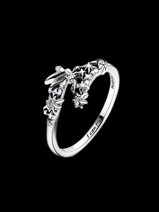 Flower bow ring